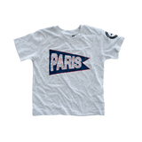 Paris Musketeers Tee Child Grey