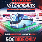 BUS + BILLET - Les playoffs des Mousquetaires de Paris 2024 - 31 août 2024 - OFFRE SPÉCIALE