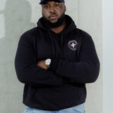 Full ace black hoodie