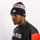 Bonnet / Navy & Red - Paris Musketeers