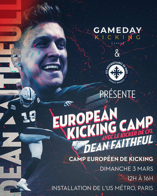 European Kicking Camp avec CFL Kicker Dean Faithful