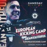 European Kicking Camp avec CFL Kicker Dean Faithful