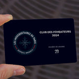 Adhésion au Club des Fondateurs des Mousquetaires de Paris 2024